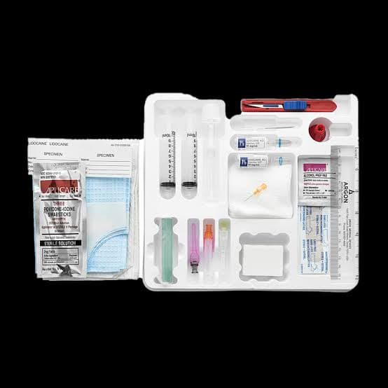 Biopsy Tray Without Needle