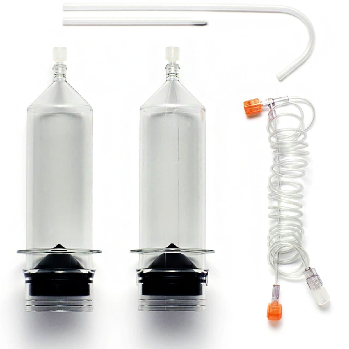 CT Angiography Dual Syringe Kit FastLoad™ 60 Inch Tubing with Check Valve 2 X 200 mL