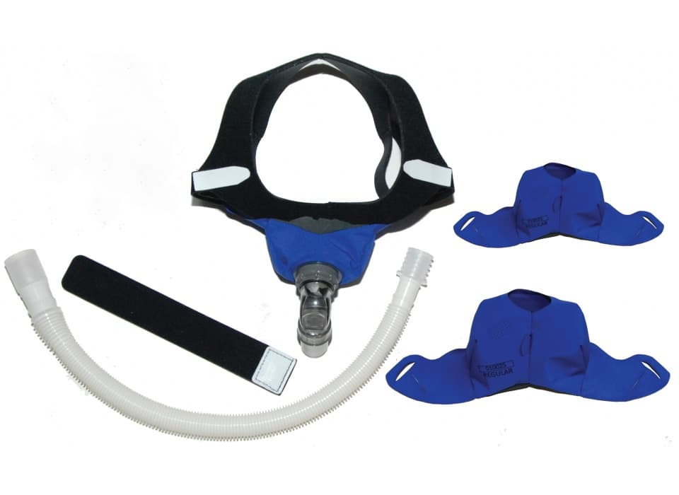 CPAP Starter Kit CPAP Starter Kit SleepWeaver® Elan Nasal Style Small / Regular / Large Cushions Adult