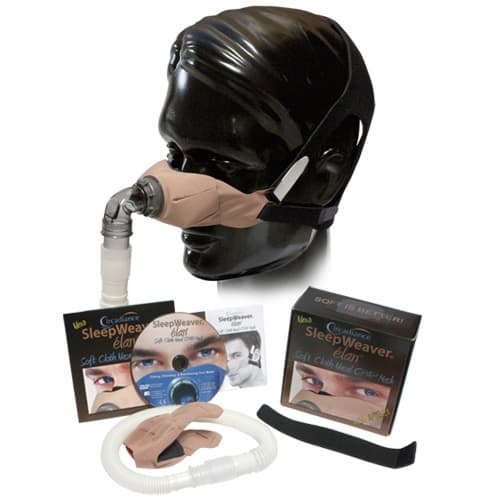 CPAP Mask Component CPAP Starter Kit SleepWeaver® Elan Nasal Style Small / Regular / Large Cushions