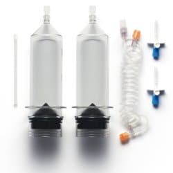 CT Dual Syringe Kit OptiVantage® 60 Inch Tubing 2 X 200 mL