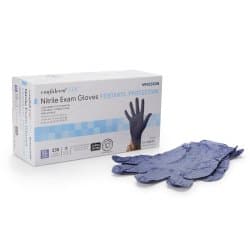Exam Glove McKesson Confiderm® LDC X-Large 230 per Box NonSterile Nitrile Standard Cuff Length Fully Textured Blue Chemo Tested / Fentanyl Tested
