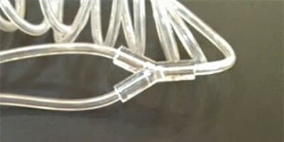Y Connector 4 Inch Tube EmpowerCTA® Injector System