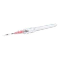 Peripheral IV Catheter McKesson Prevent® R 20 Gauge 1 Inch Polyurethane Straight Hub Blood Control Push Button Safety